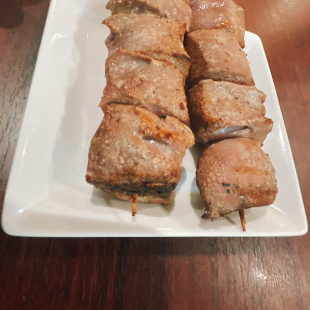中野「加賀廣」串焼きレバー