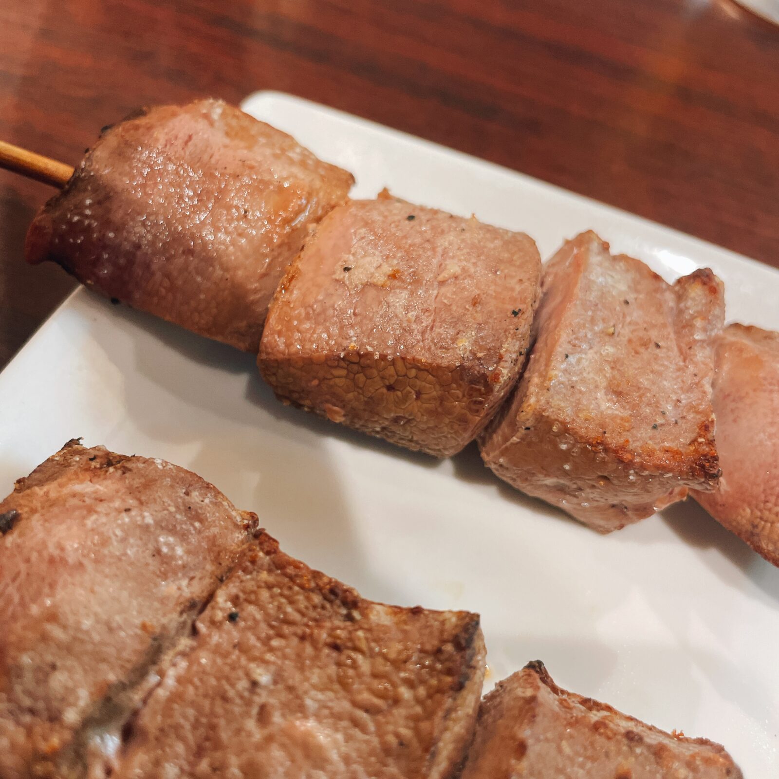 中野「加賀廣」串焼きレバー