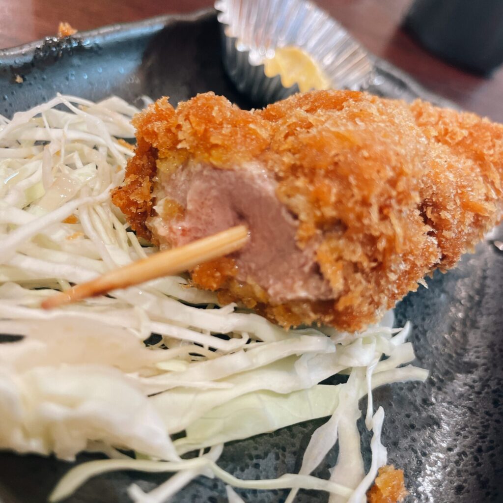 中野「加賀廣」レバーカツ