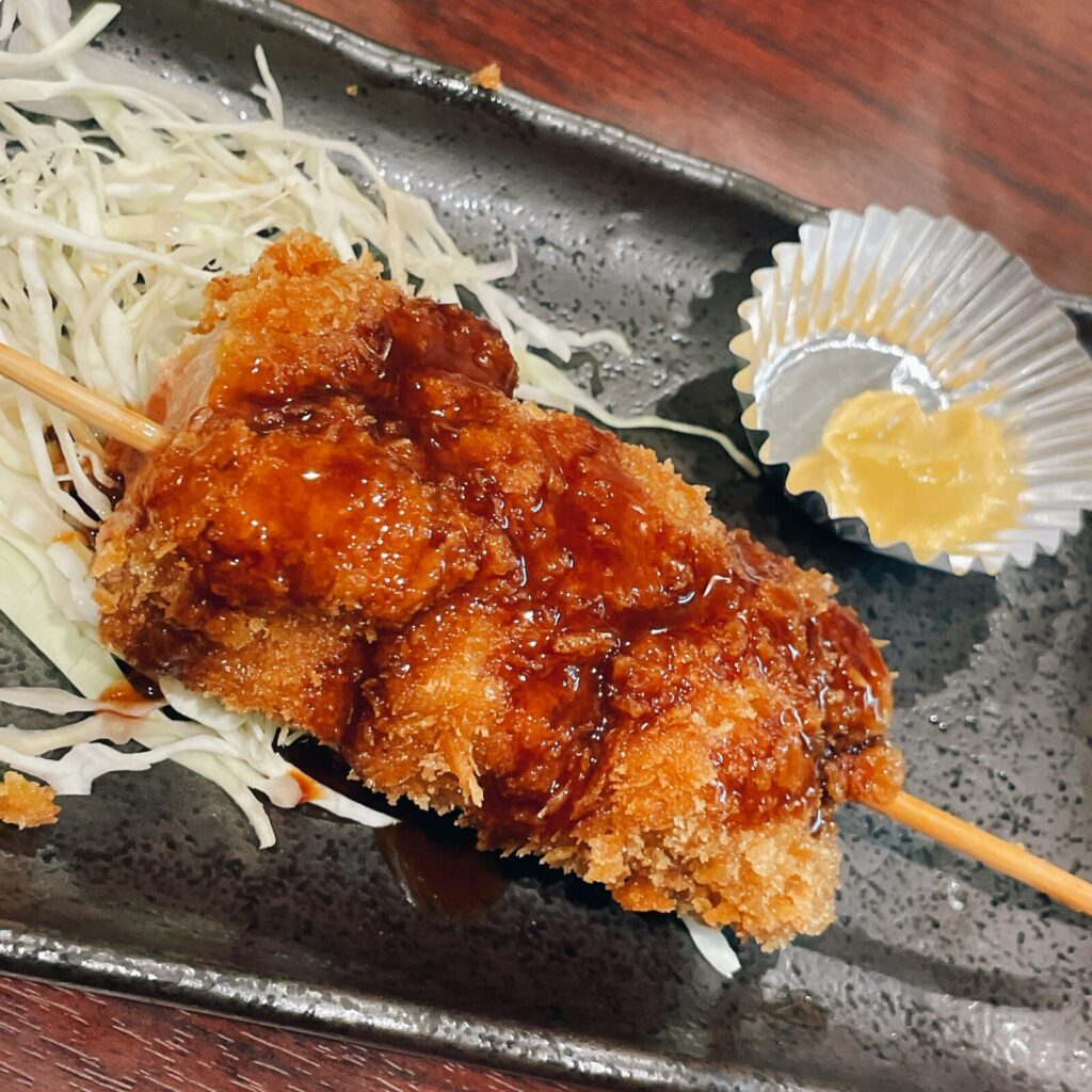 中野「加賀廣」レバーカツ