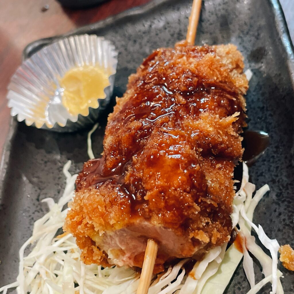 中野「加賀廣」レバーカツ