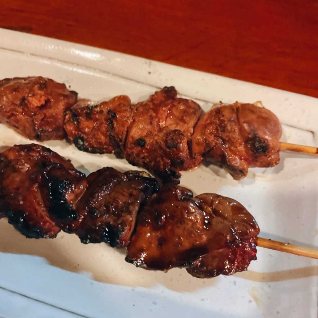 中野「やきや」焼き鳥レバー串