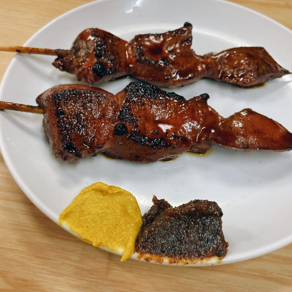 阿佐ヶ谷「鳥正」串焼 れば (豚レバー串)