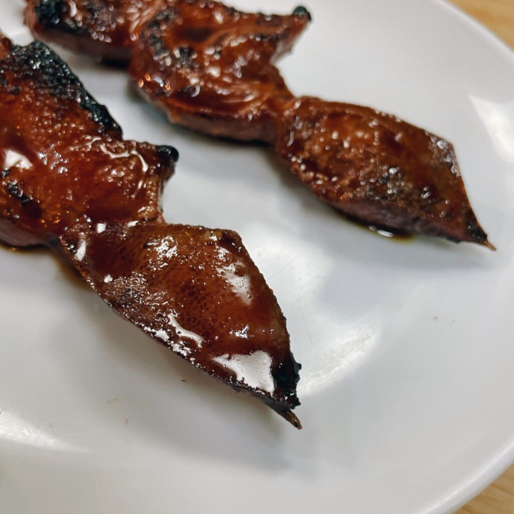 阿佐ヶ谷「鳥正」串焼 れば (豚レバー串)