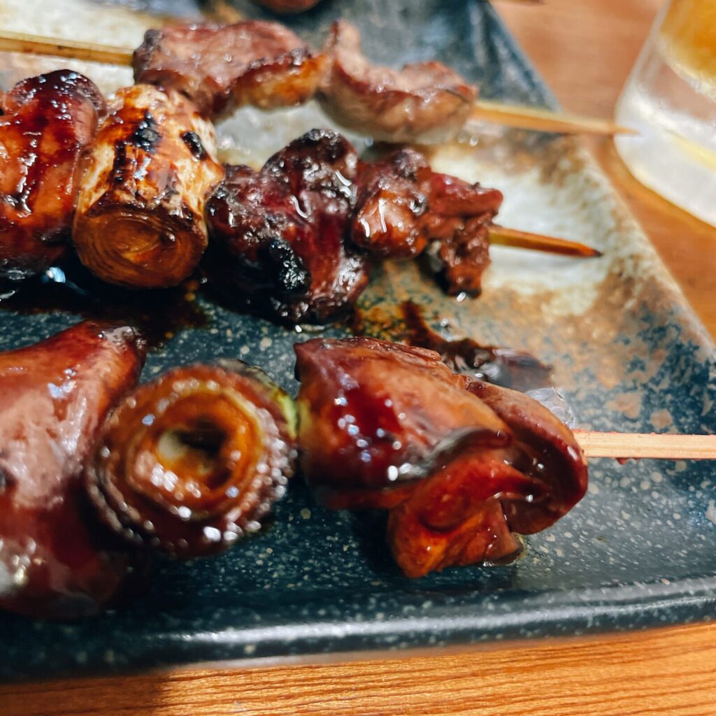 阿佐ヶ谷「阿佐立ち」串焼き鳥レバー