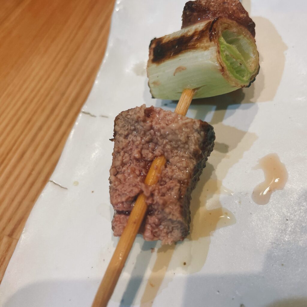 ひばりヶ丘「いこい(151)」のやきとん豚レバー串