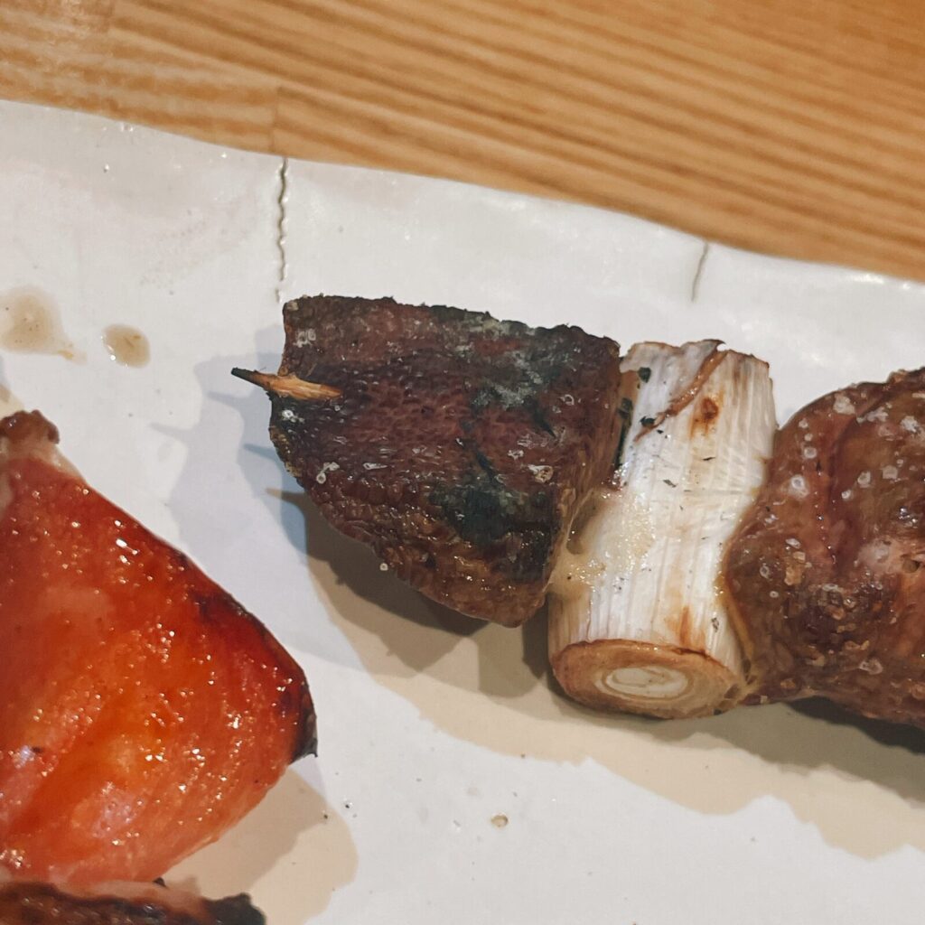 ひばりヶ丘「いこい(151)」のやきとん豚レバー串