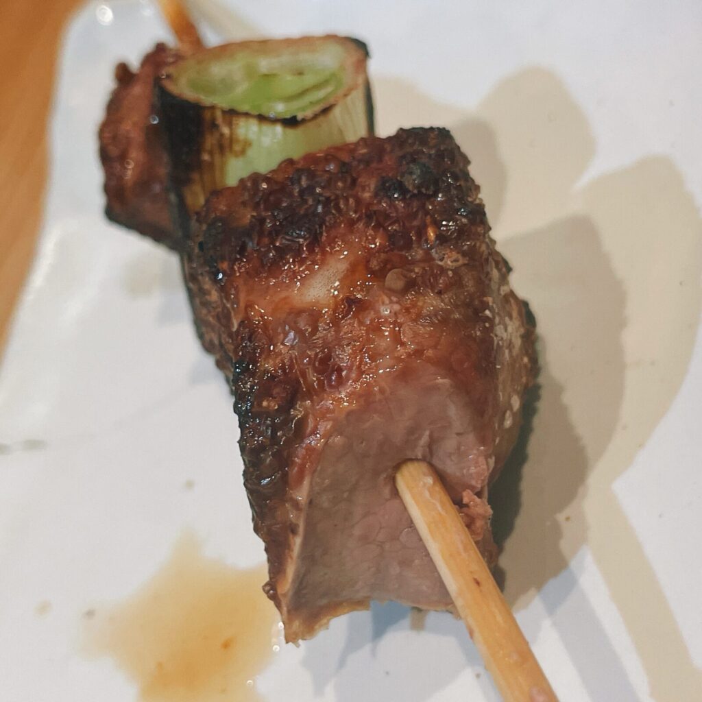 ひばりヶ丘「いこい(151)」のやきとん豚レバー串