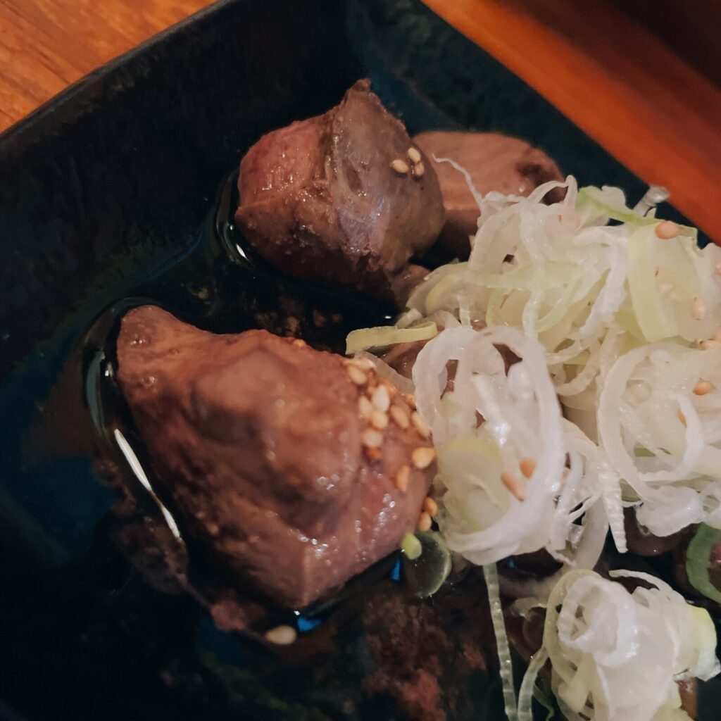 赤羽「桜商店」の鳥レバテキ