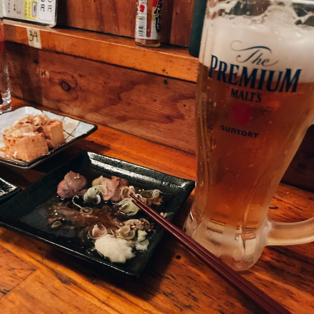 赤羽「桜商店」の鳥レバテキ