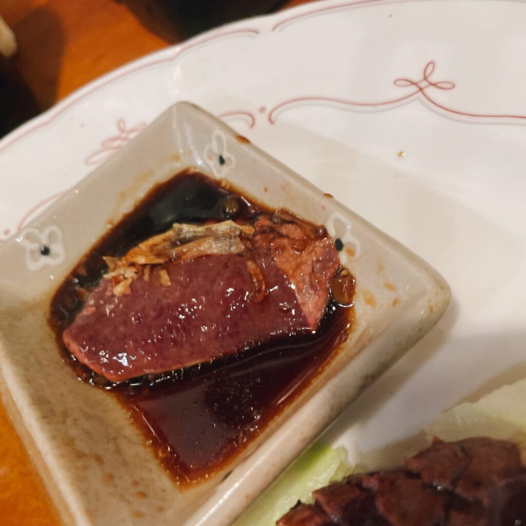 ひばりヶ丘「チノス」レバーステーキ