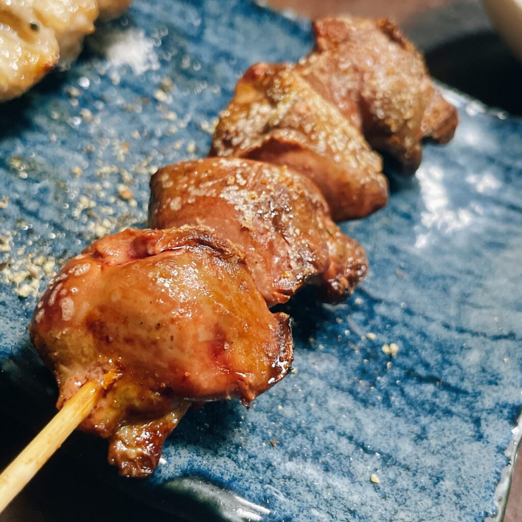 小竹向原「ひなもも」匠の大山鶏 レバー