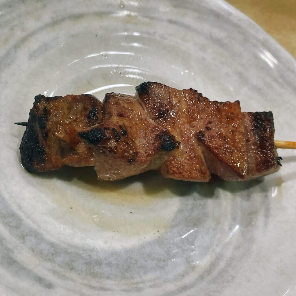 池袋「みつぼ」やきとんレバ