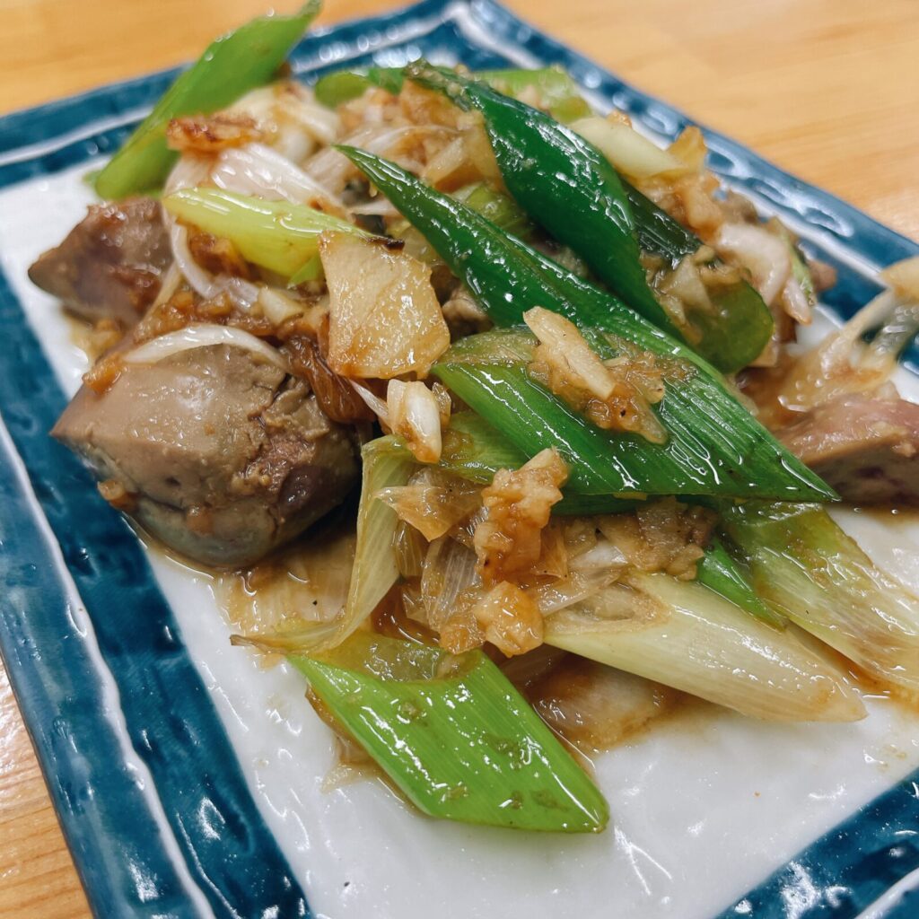 南阿佐ヶ谷「つきのや」ねぎレバー