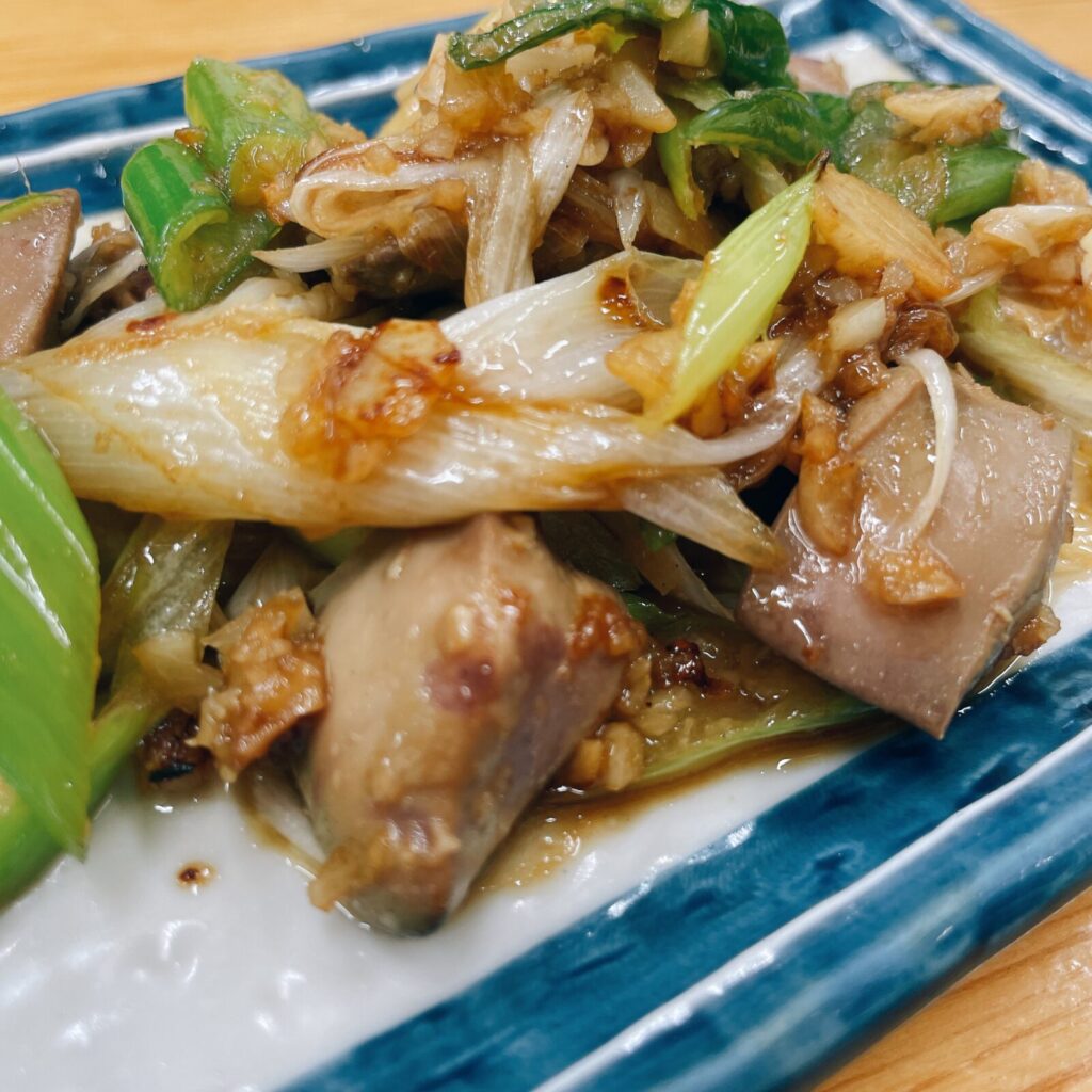 南阿佐ヶ谷「つきのや」ねぎレバー