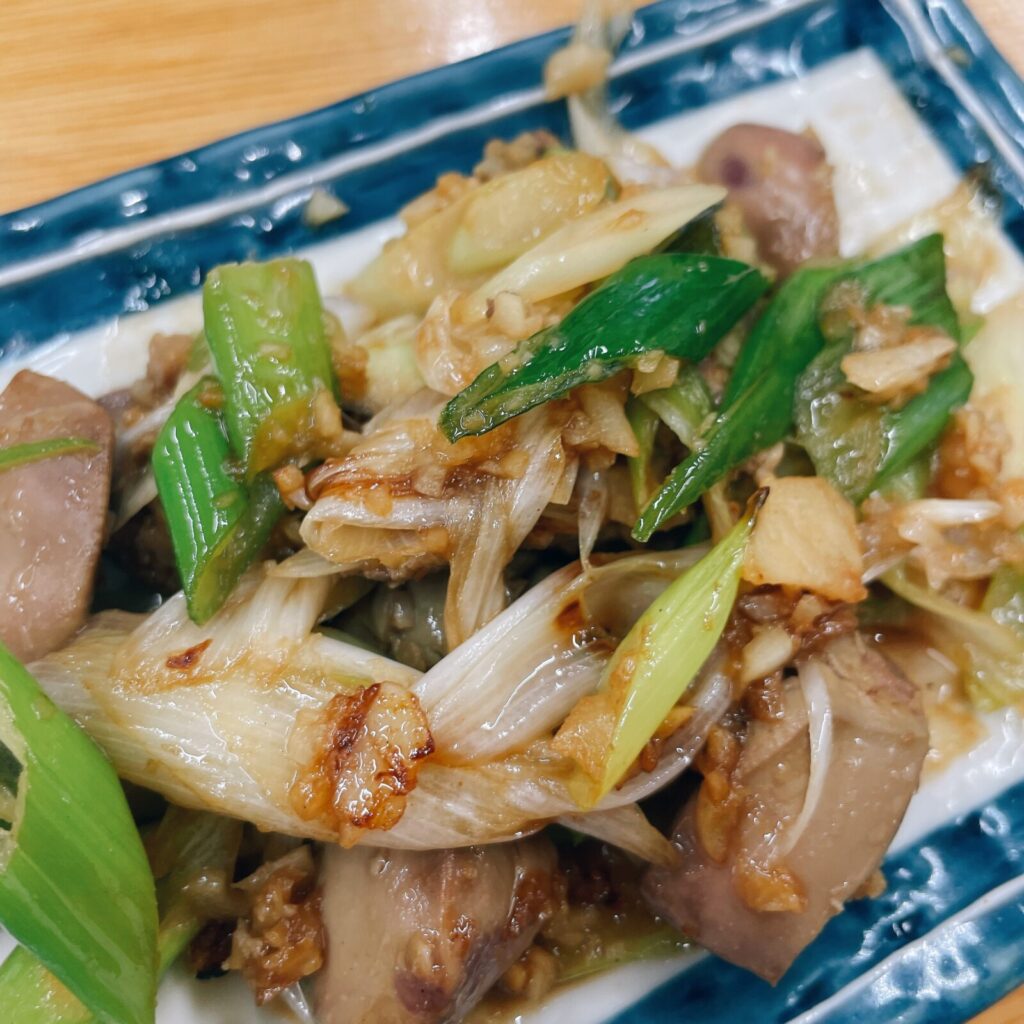 南阿佐ヶ谷「つきのや」ねぎレバー