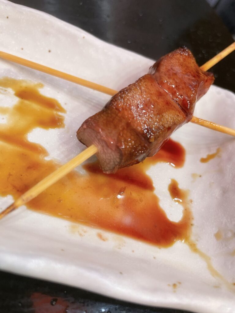 やきとん大王のレバー串
