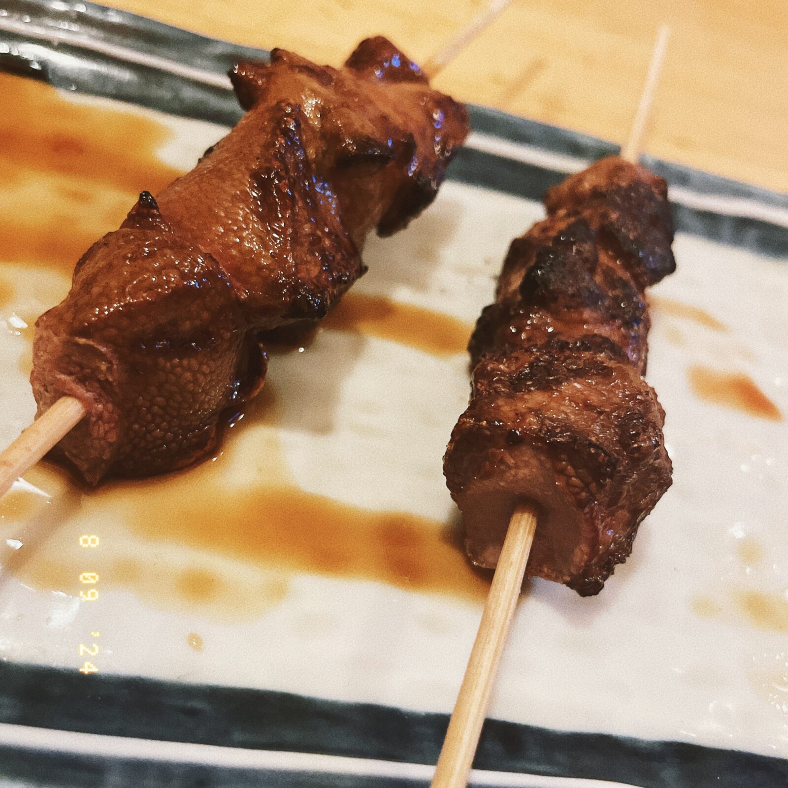 ひばりヶ丘「串ひろ」串焼き豚レバー