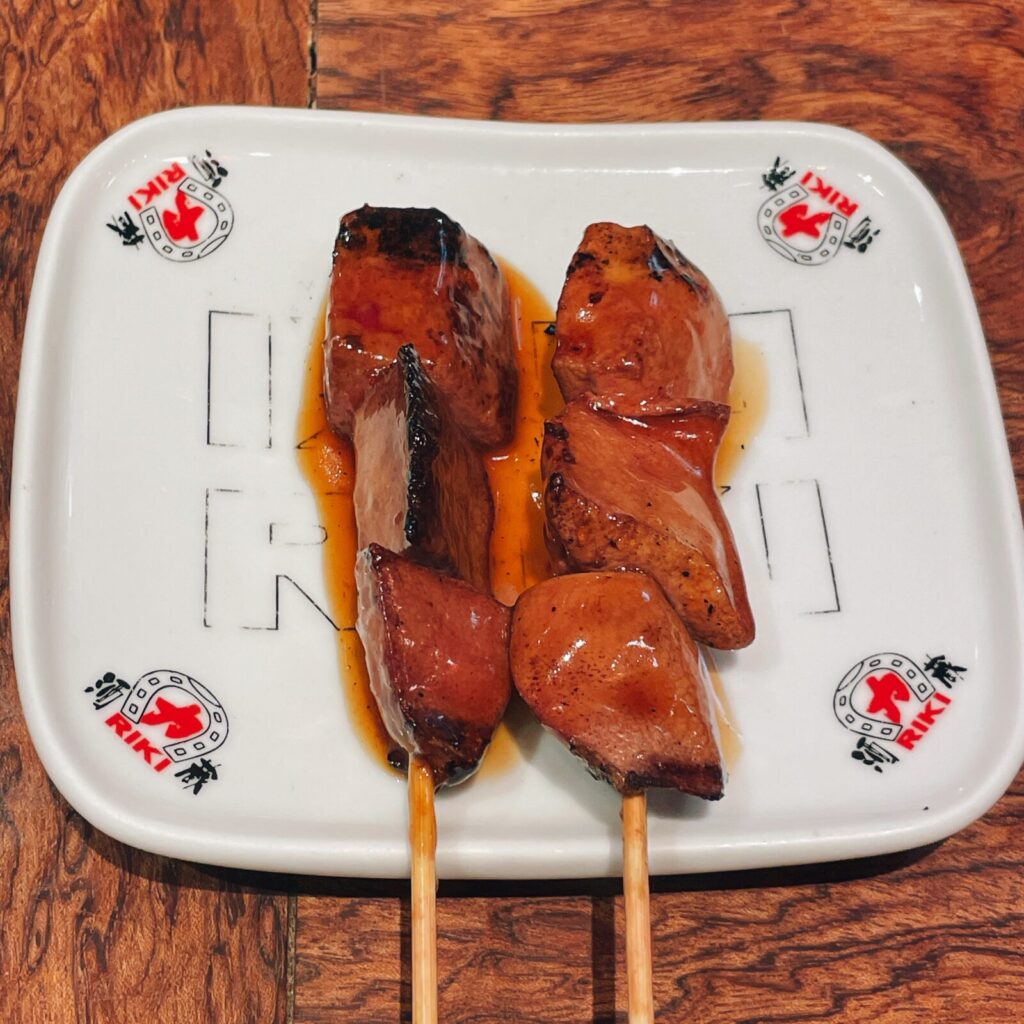 酒蔵 力 池袋西口店のやきとんレバー串