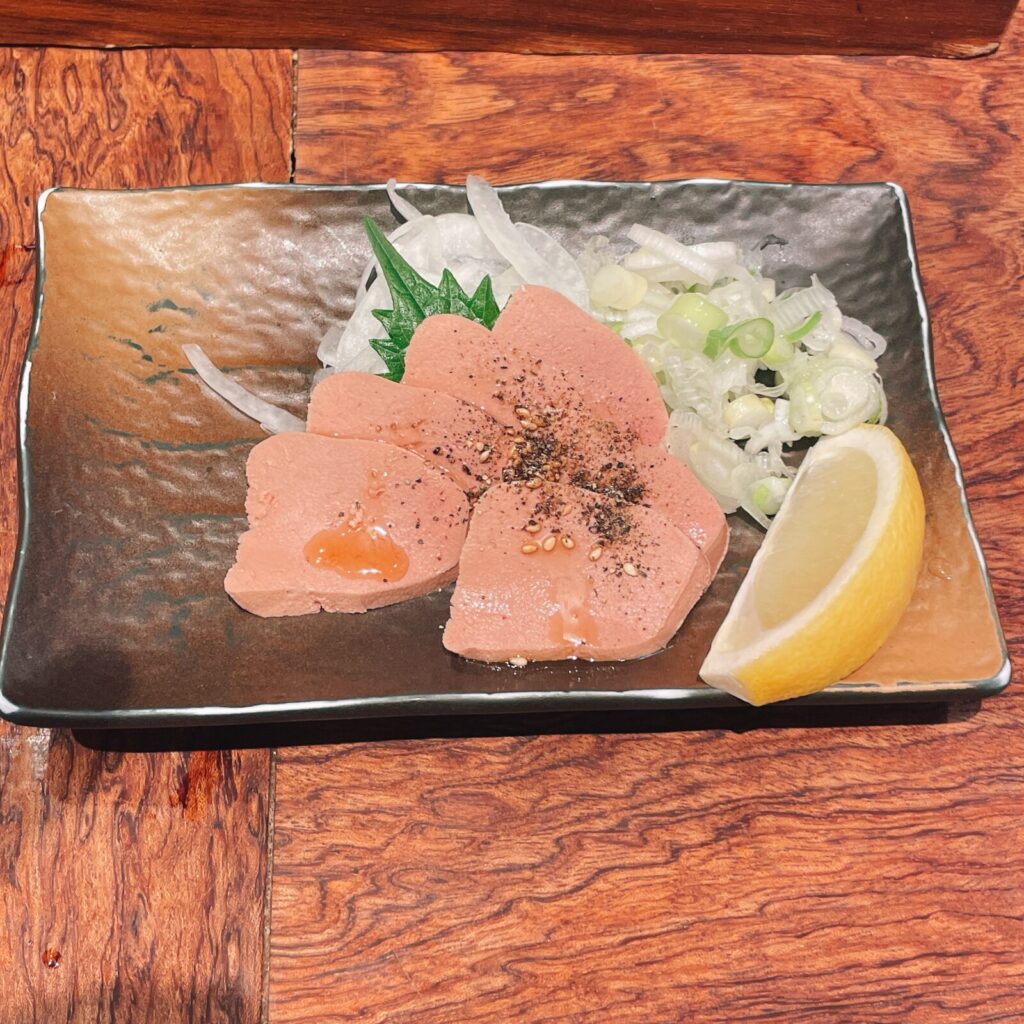 酒蔵 力 池袋西口店の低温調理レバー