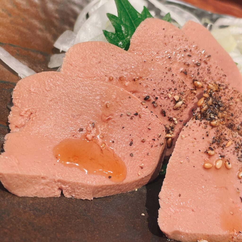 酒蔵 力 池袋西口店の低温調理レバー