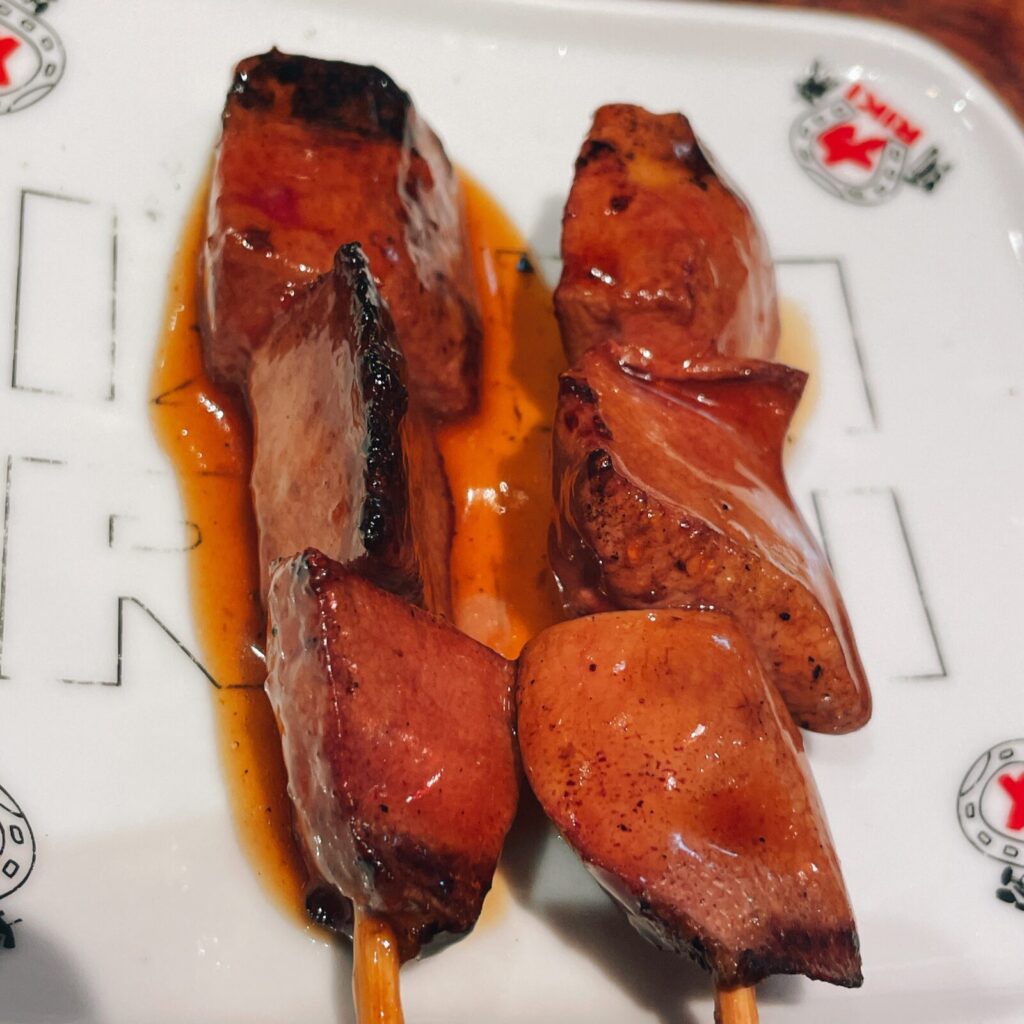 酒蔵 力 池袋西口店のやきとんレバー串