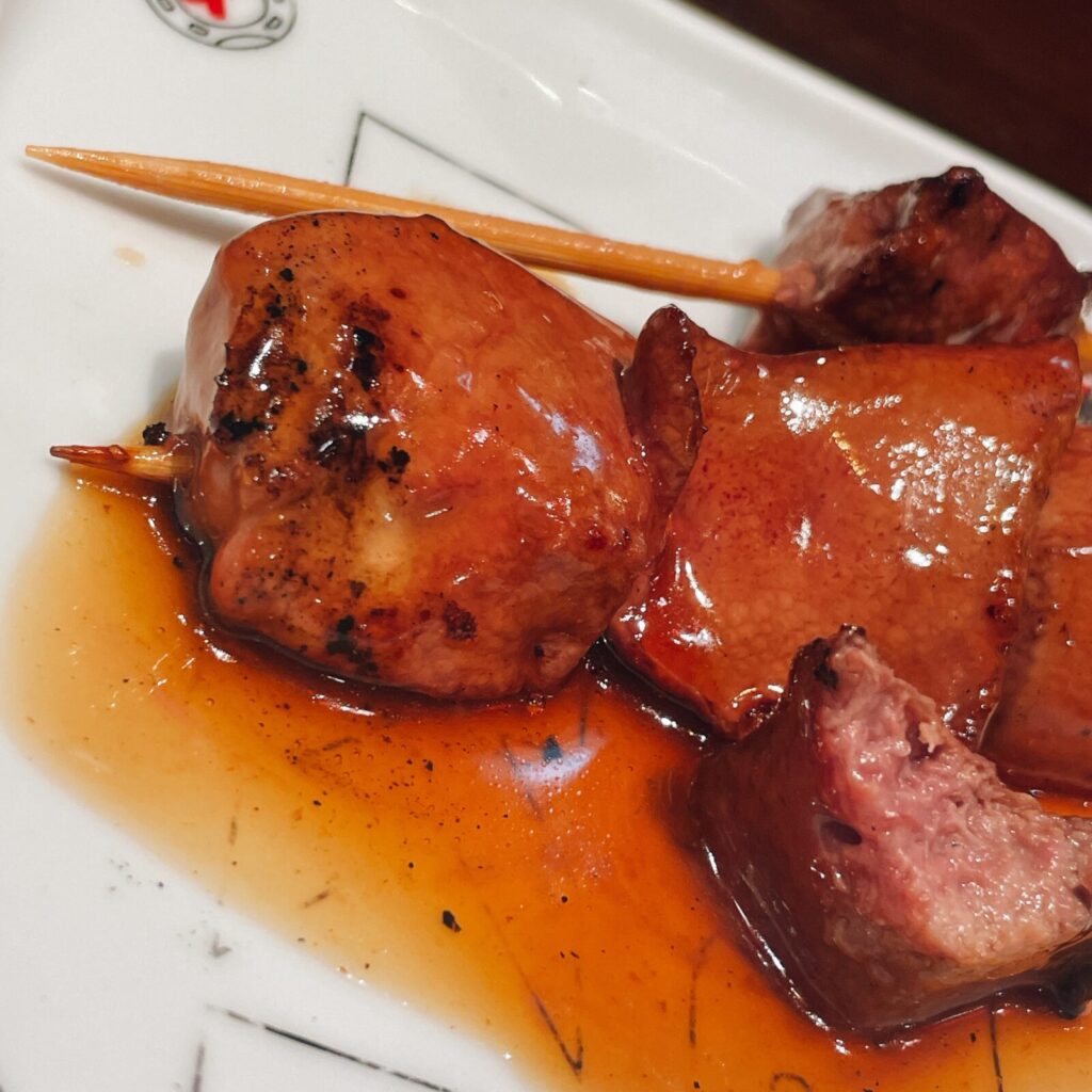 酒蔵 力 池袋西口店のやきとんレバー串