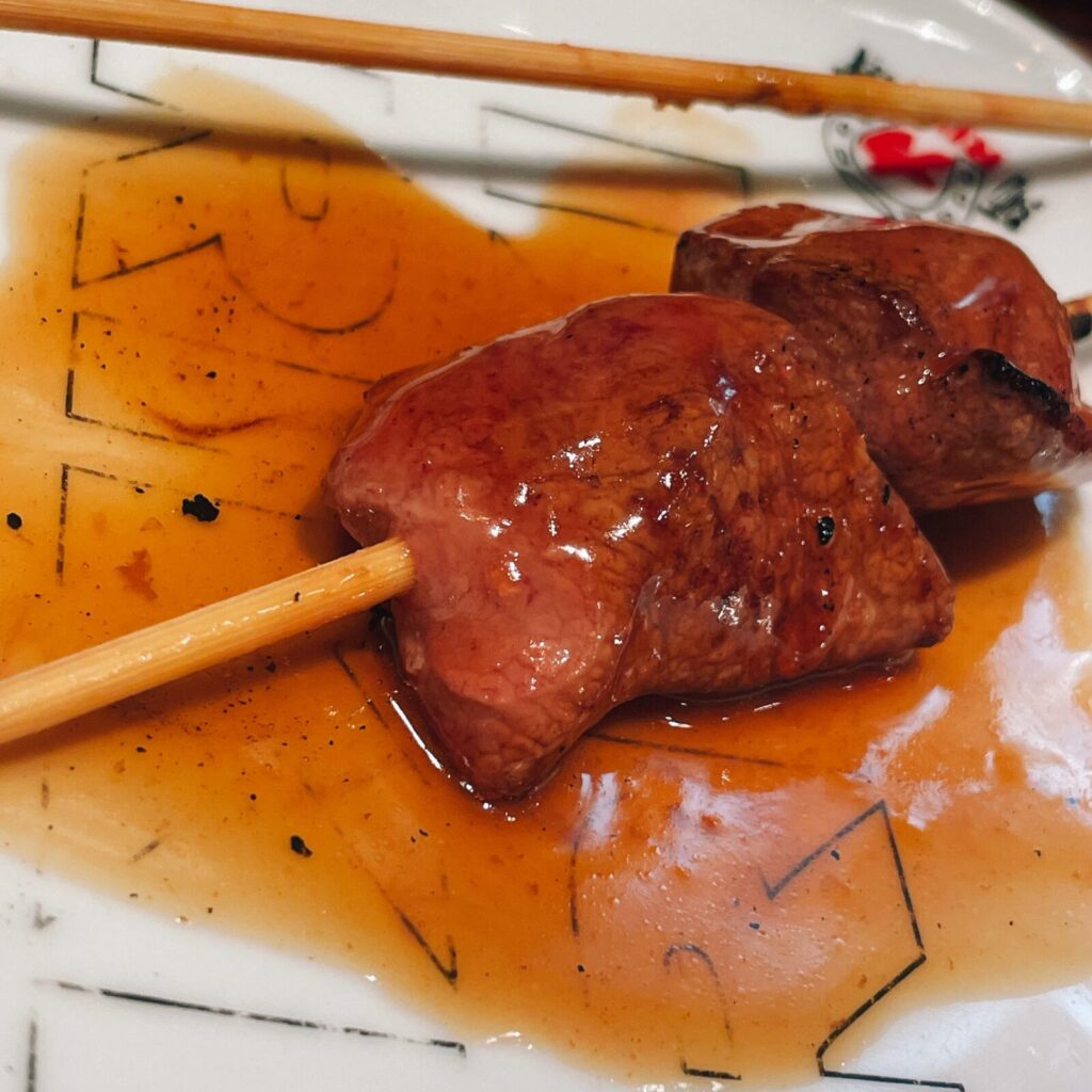 酒蔵 力 池袋西口店のやきとんレバー串