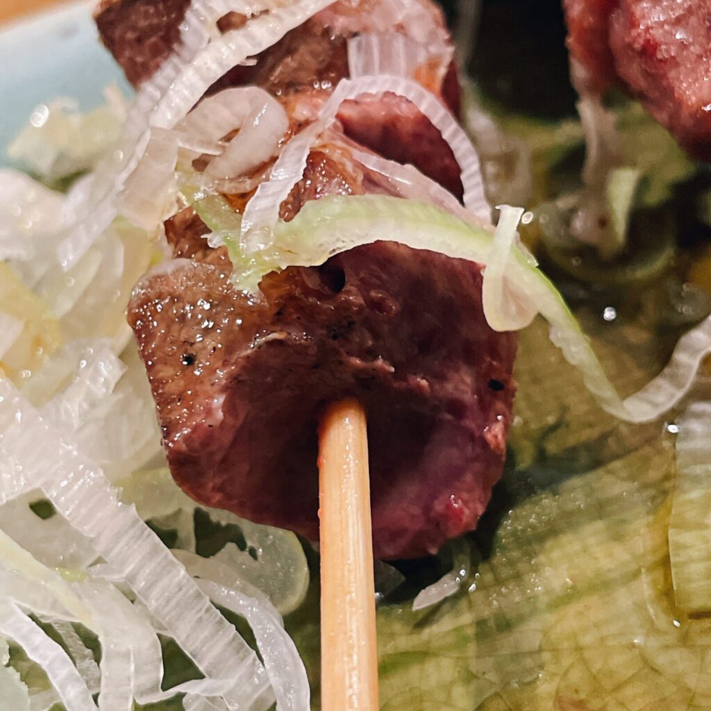 池袋「だいだら」やきとんレバー