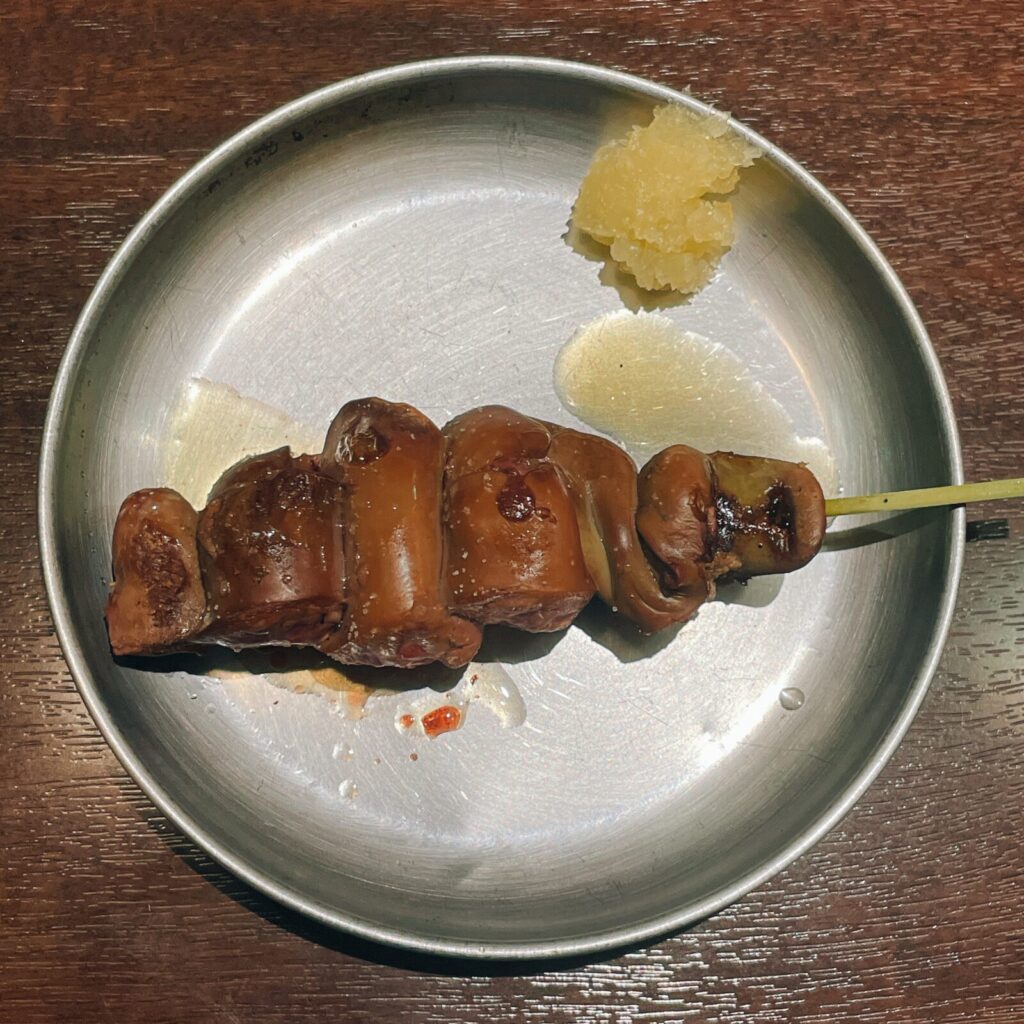阿佐ヶ谷「音鶏家」やきとり串 鳥レバー串