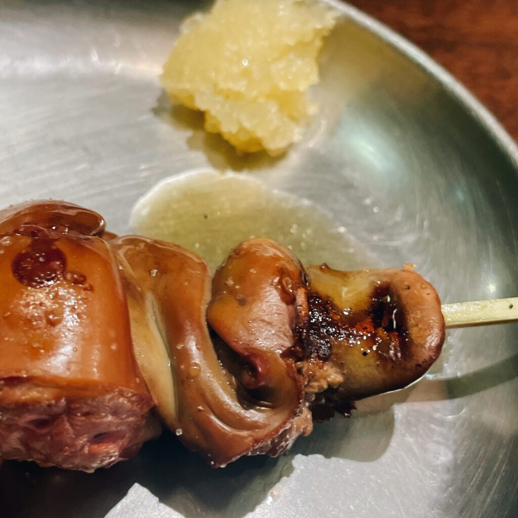 阿佐ヶ谷「音鶏家」やきとり串 鳥レバー串