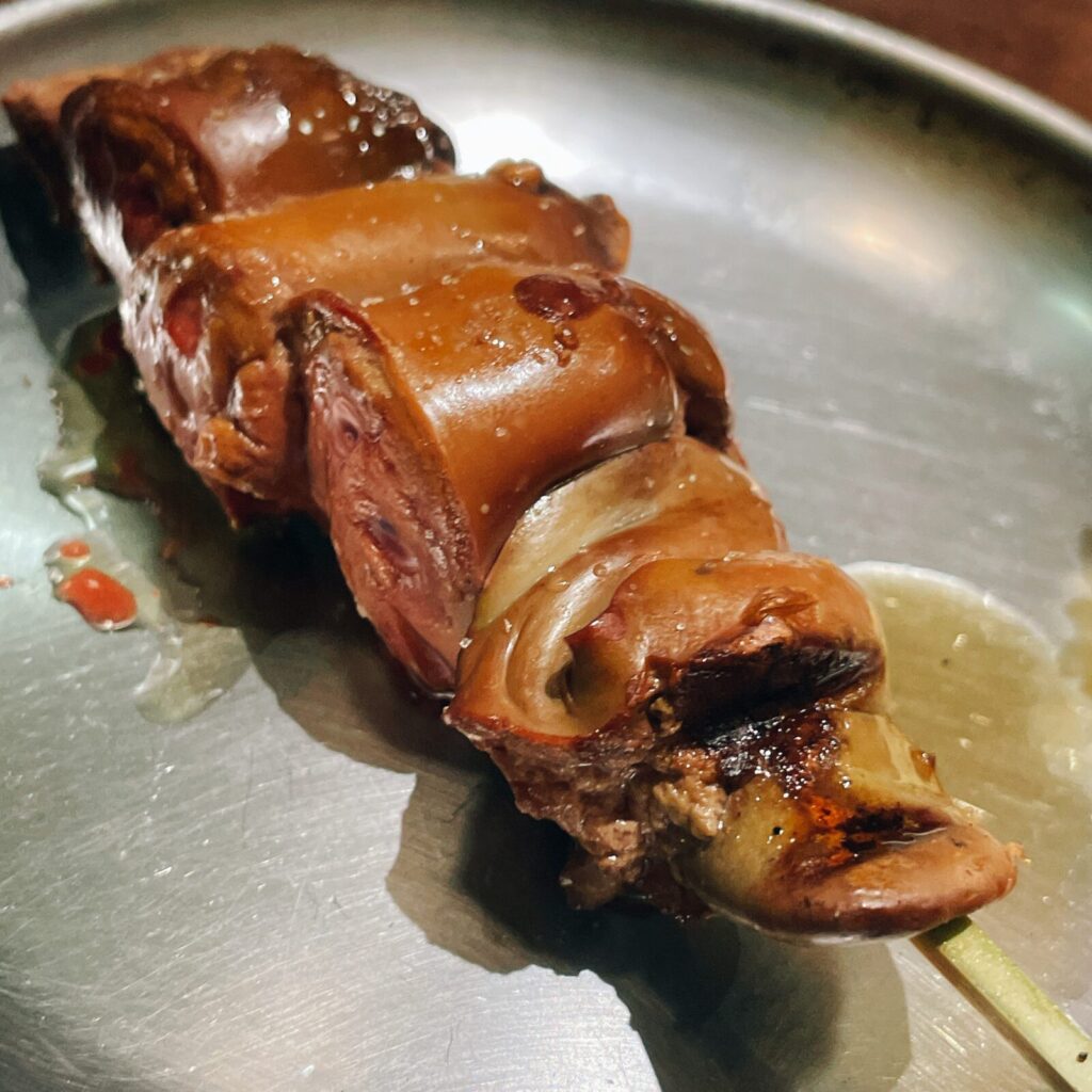 阿佐ヶ谷「音鶏家」やきとり串 鳥レバー串