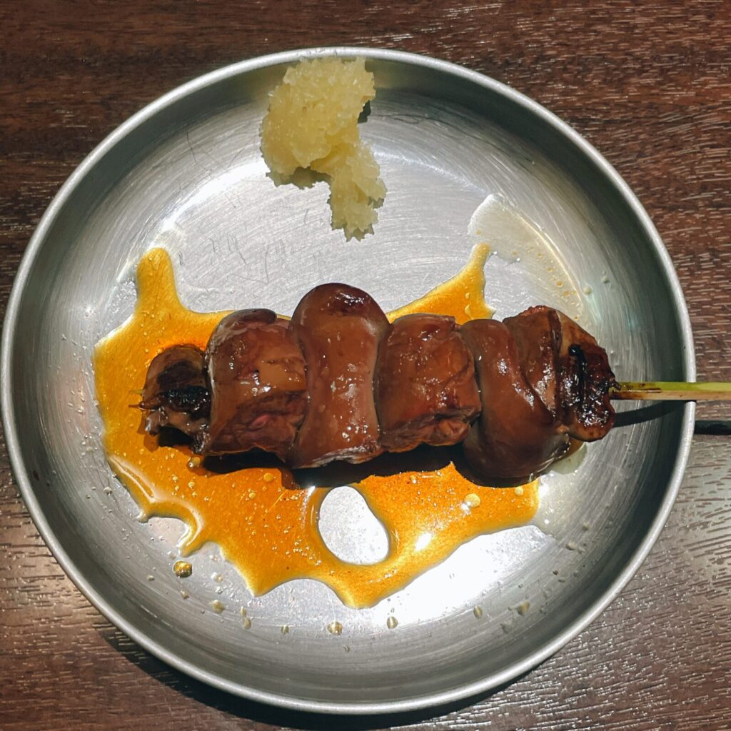 阿佐ヶ谷「音鶏家」やきとり串 鳥レバー串