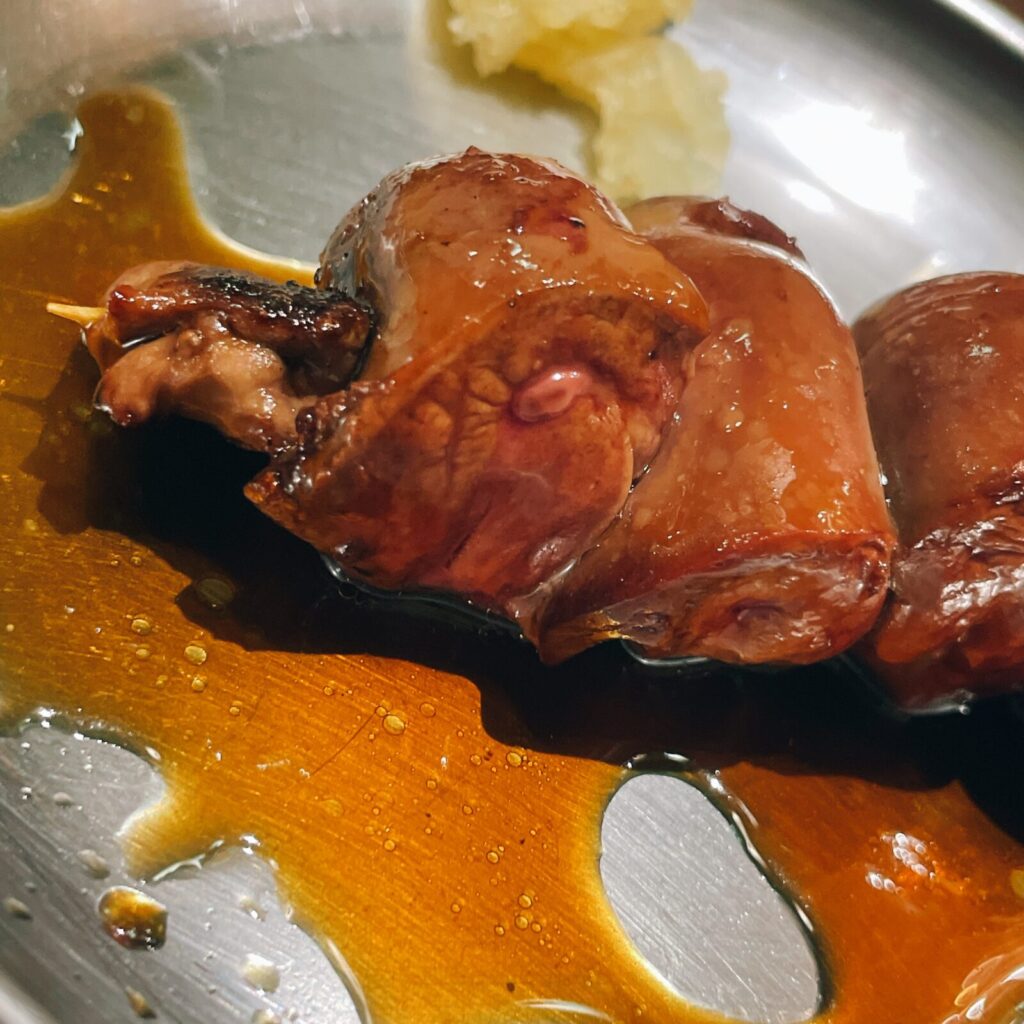 阿佐ヶ谷「音鶏家」やきとり串 鳥レバー串