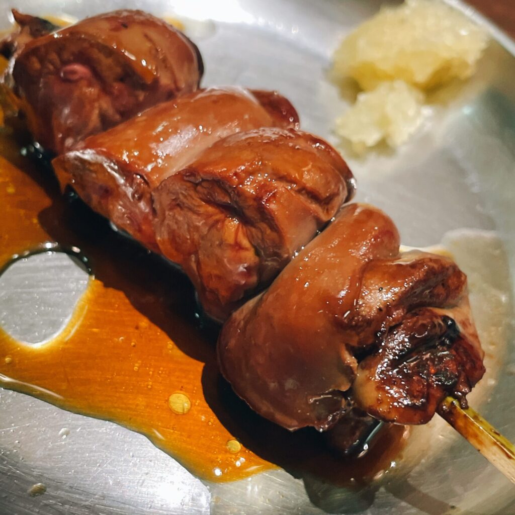 阿佐ヶ谷「音鶏家」やきとり串 鳥レバー串