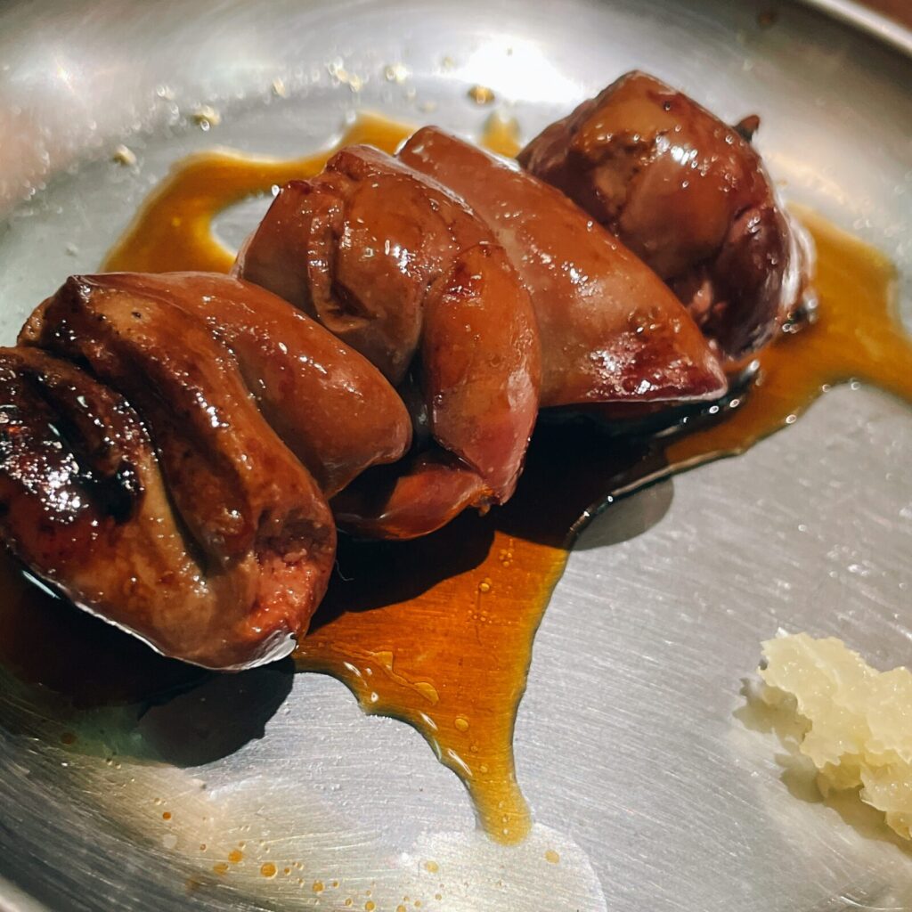 阿佐ヶ谷「音鶏家」やきとり串 鳥レバー串