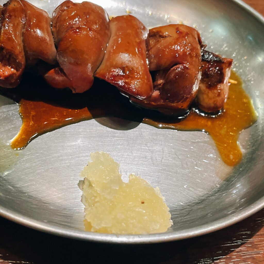 阿佐ヶ谷「音鶏家」やきとり串 鳥レバー串