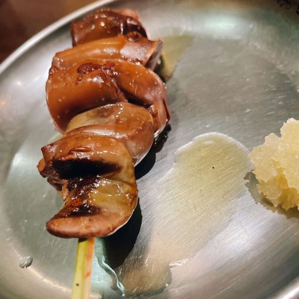 阿佐ヶ谷「音鶏家」やきとり串 鳥レバー串