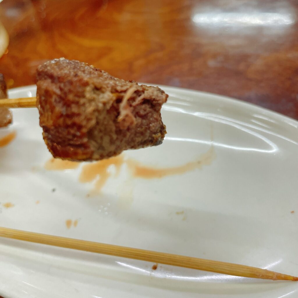 池袋「豊田屋」やきとん レバー串