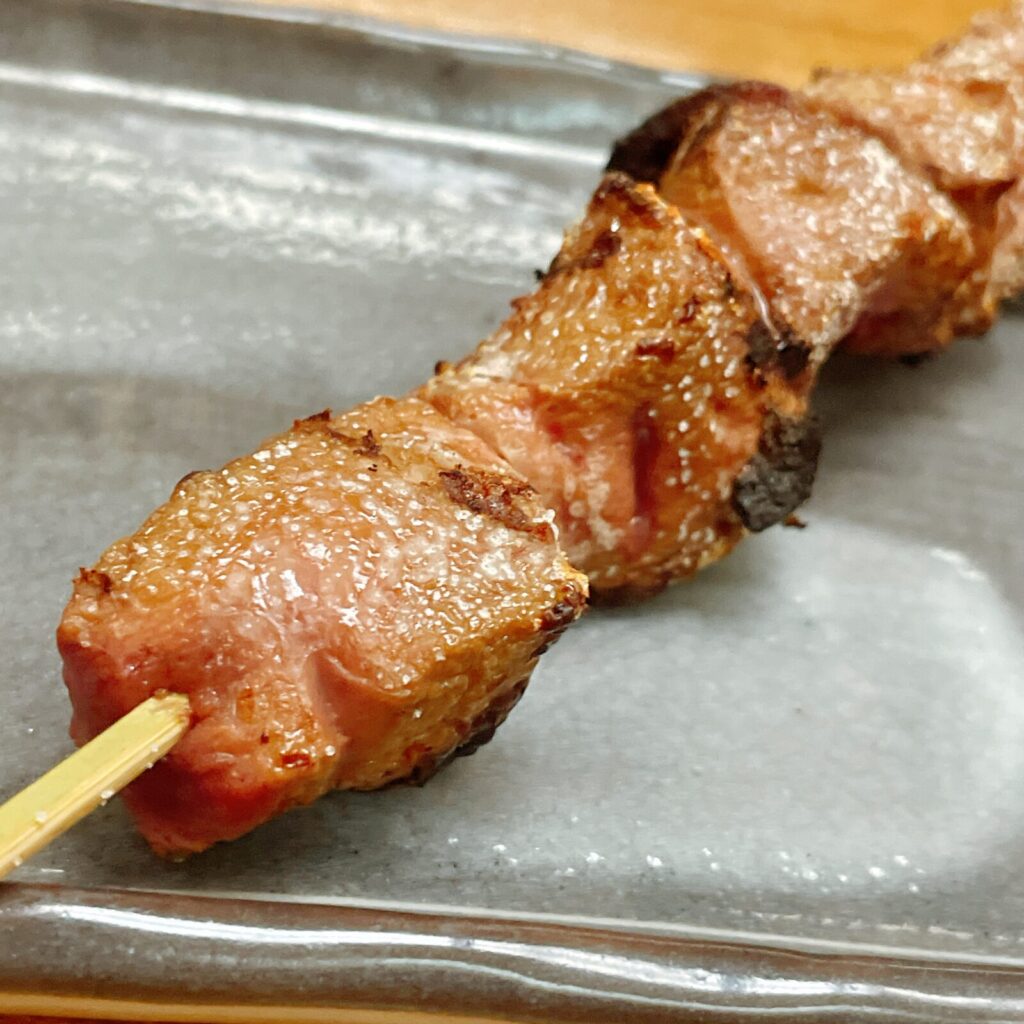 池袋「ぶくろ酒場」やきとん レバー串[豚]