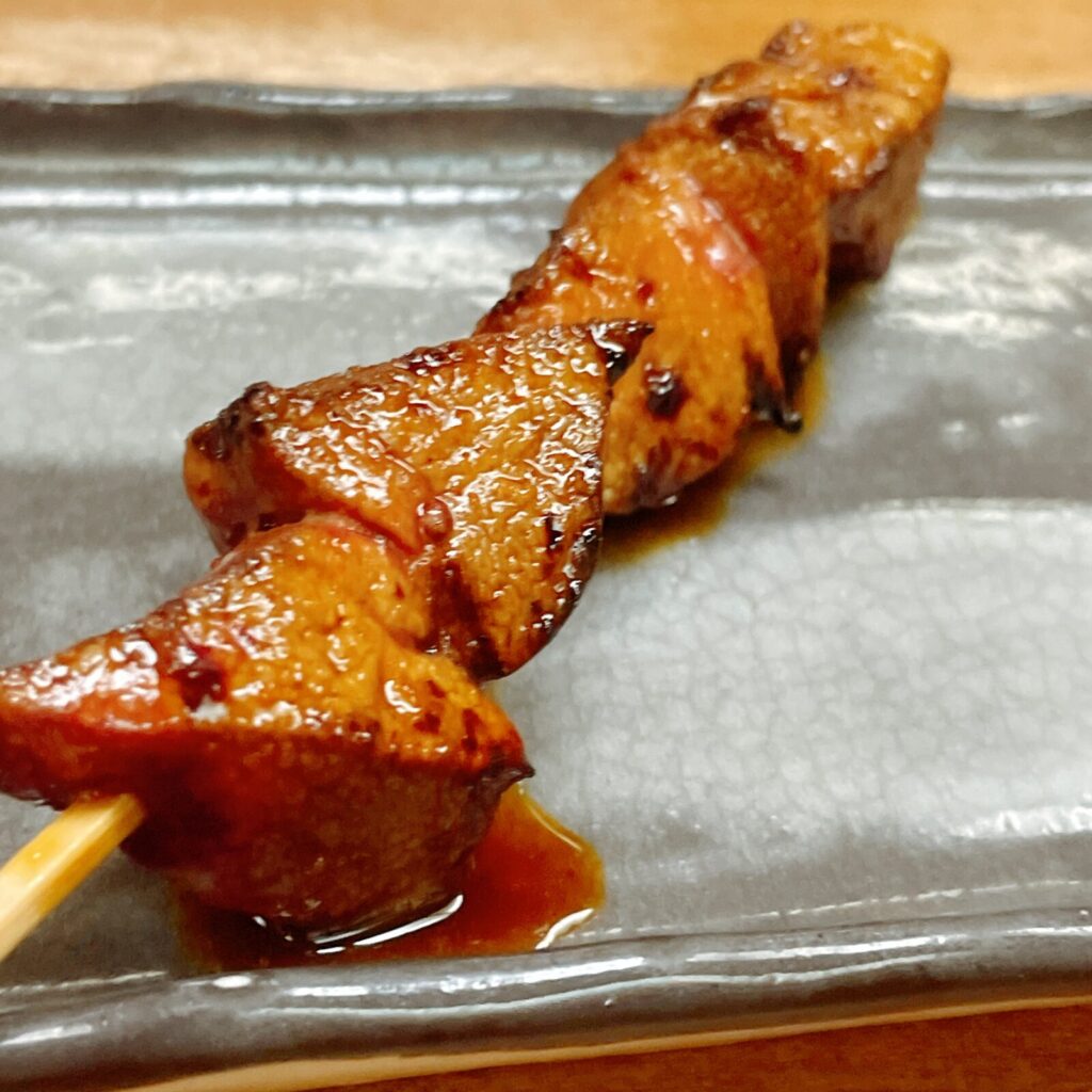 池袋「ぶくろ酒場」やきとん レバー串[豚]