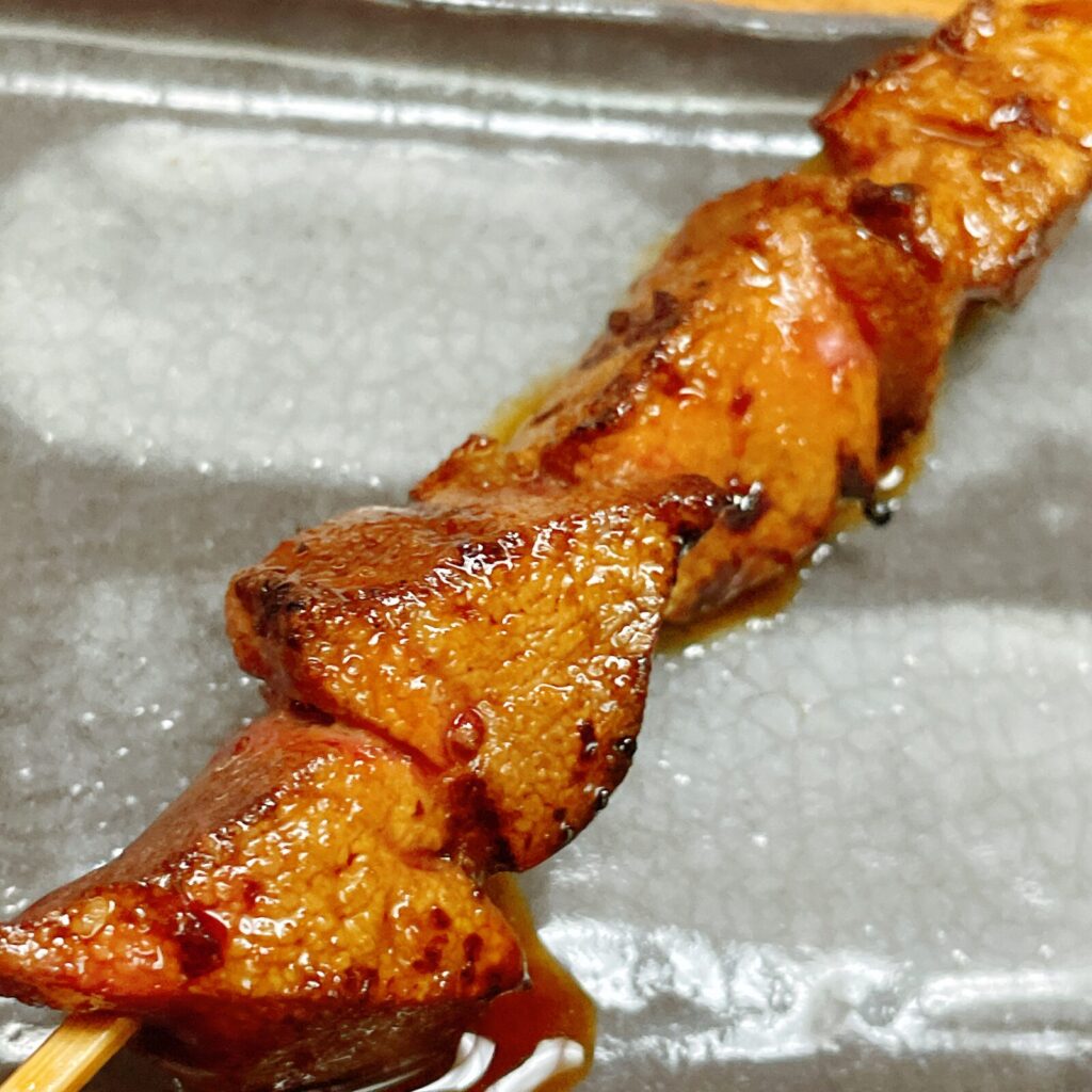 池袋「ぶくろ酒場」やきとん レバー串[豚]
