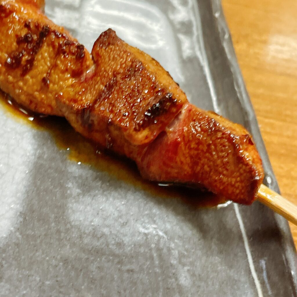 池袋「ぶくろ酒場」やきとん レバー串[豚]