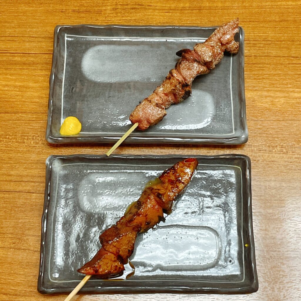 池袋「ぶくろ酒場」やきとん レバー串[豚]