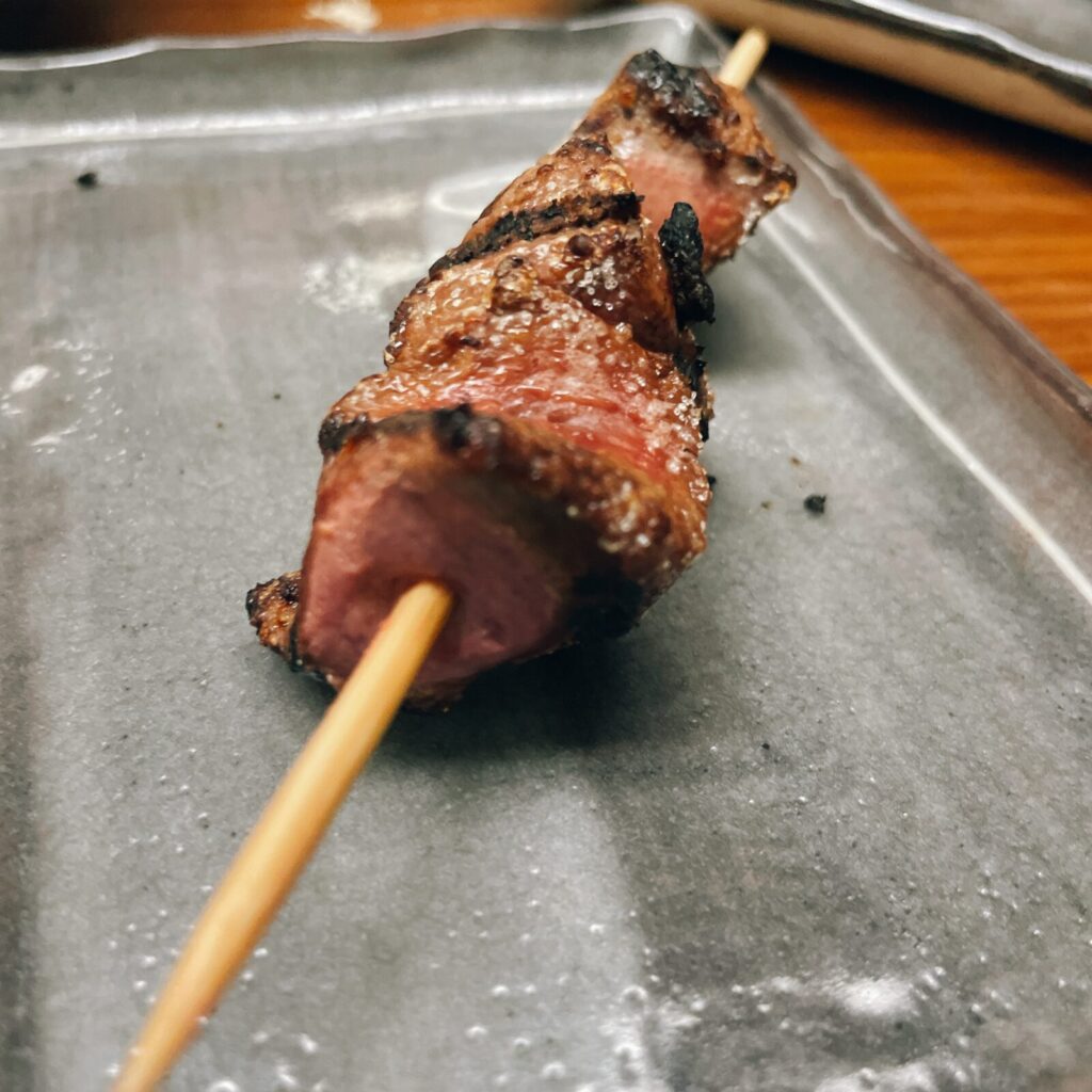 池袋「ぶくろ酒場」やきとん レバー串[豚]