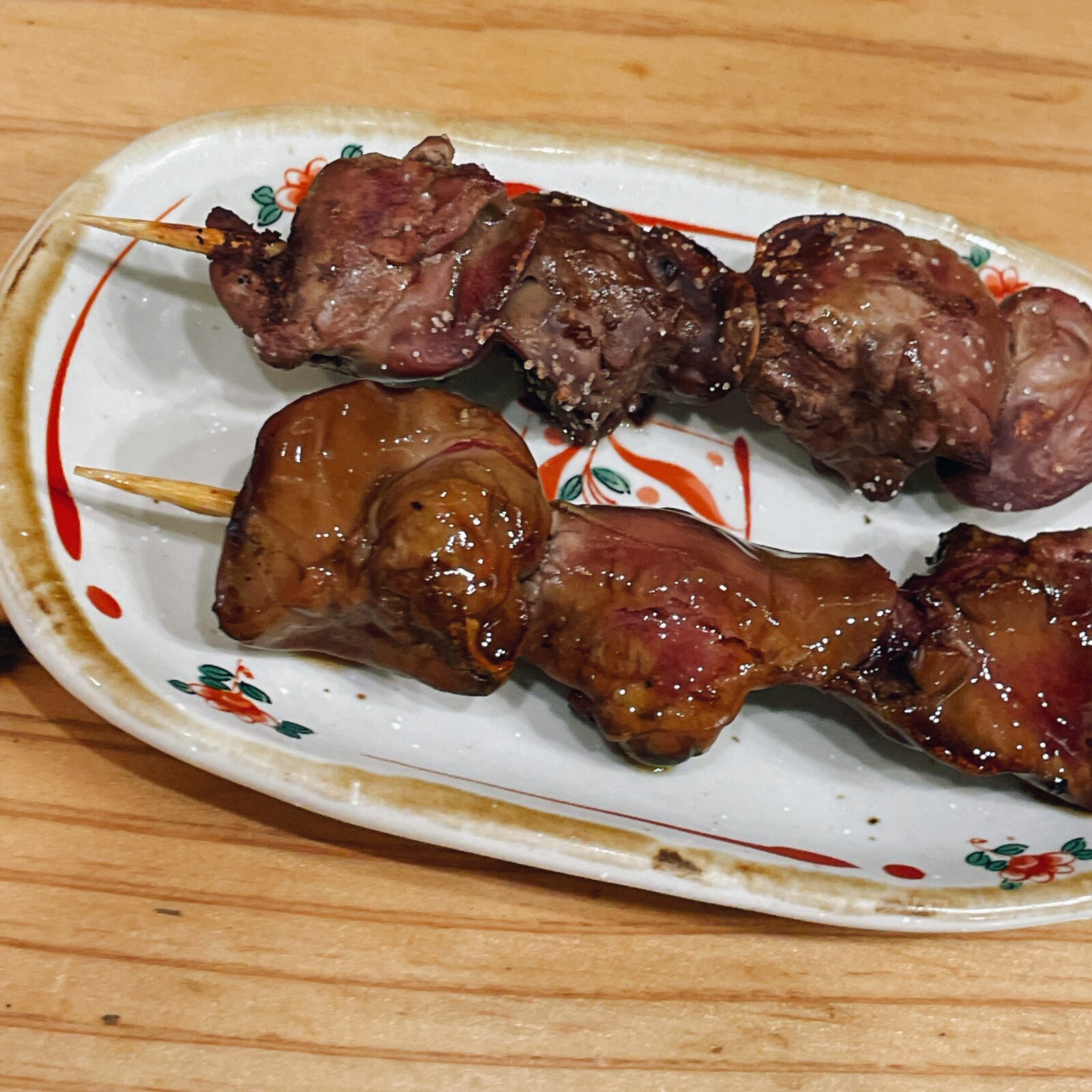 中野「伊勢路」串焼き鳥レバー串