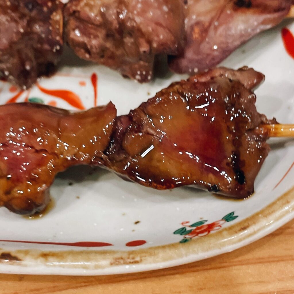 中野「伊勢路」串焼き鳥レバー串