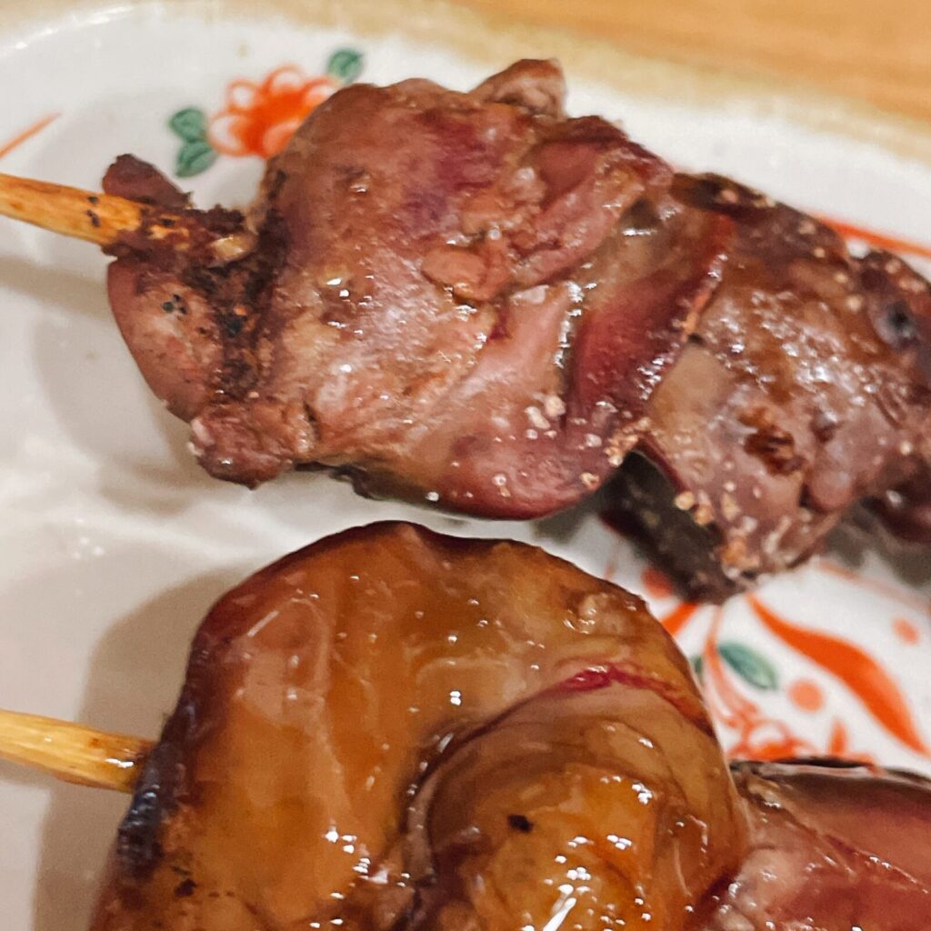 中野「伊勢路」串焼き鳥レバー串
