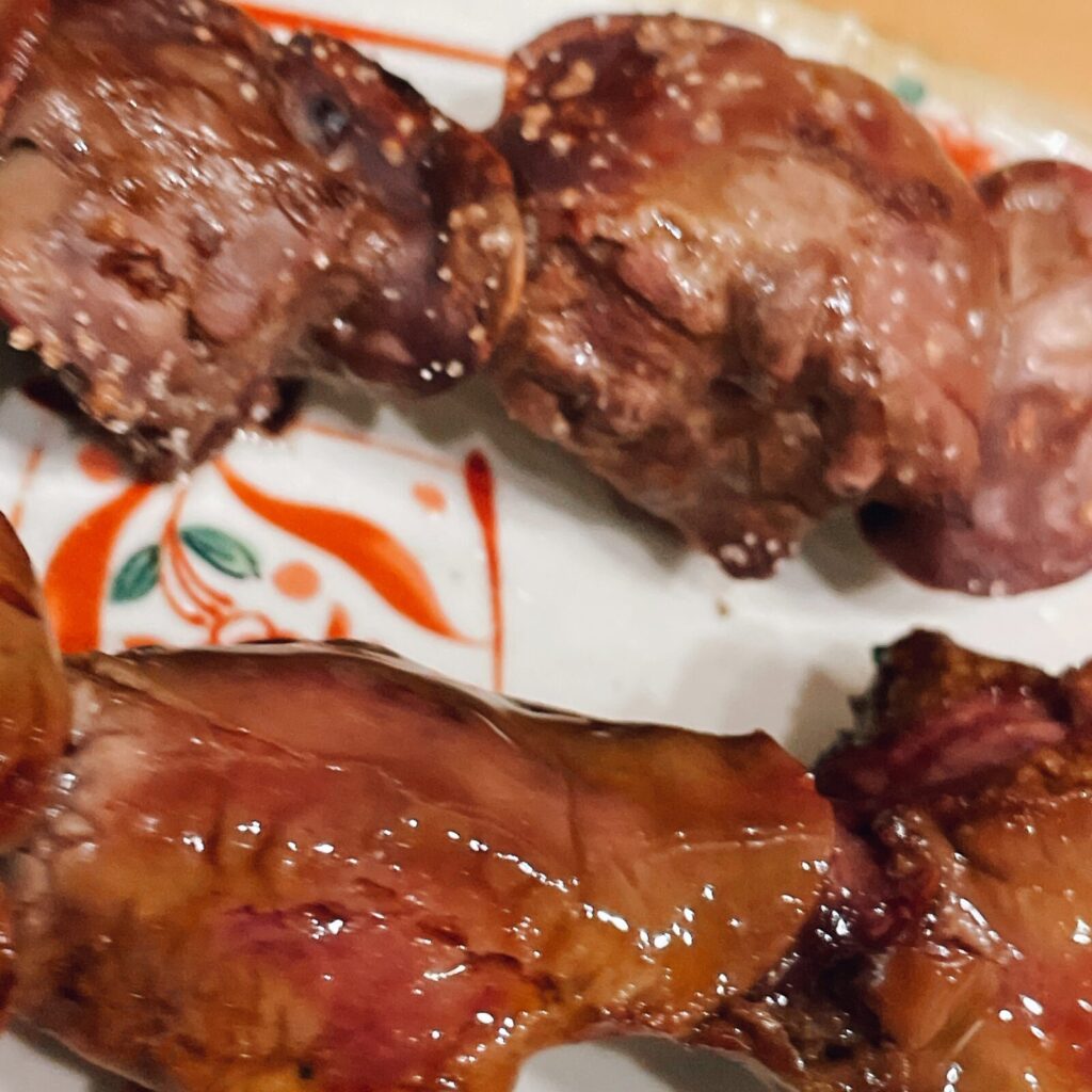 中野「伊勢路」串焼き鳥レバー串