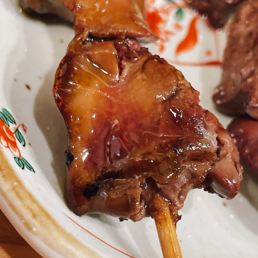 中野「伊勢路」串焼き鳥レバー串